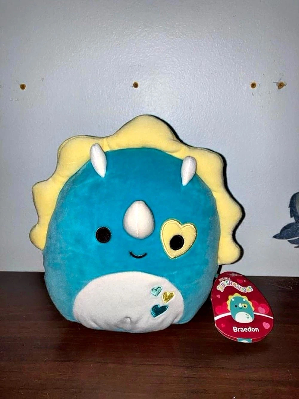 Squishmallows Braedon the Triceratops Plush